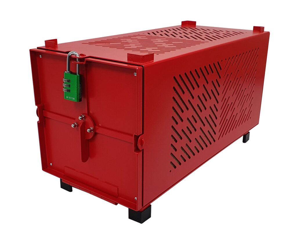 Lithium Batteries Charge Box - SJH Projects